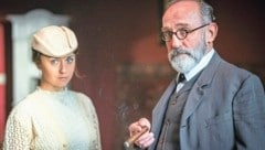 Spielen in „Universum History“: Christina Cervenka und Karl Markovics (Bild: ORF/Hans Leitner)