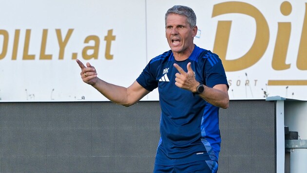 Didi Kühbauer wird gegen Altach zum WAC-Rekordtrainer.