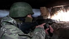 Russischer Soldat in der Region Kursk (Archivbild) (Bild: APA/AP)