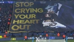 Citys Fans hatten eine Nachricht für Vinicius Junior.
