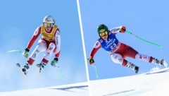 Nadine Fest (l.) holte sich im Sarntal ihren sechsten Europacupsieg der laufenden Saison, ...