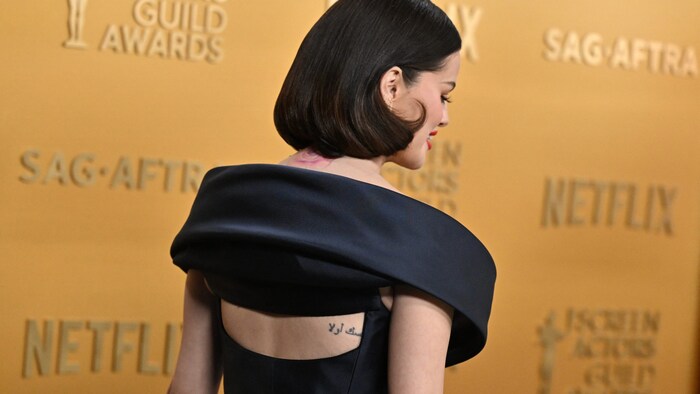 Selena Gomez ließ ihre Tattoos blitzen.