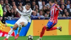 Kylian Mbappe (li.) zeigte eine schwache Leistung. 
