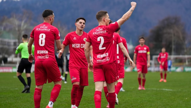 Tamas Herbaly ist der Torgarant der Dornbirner