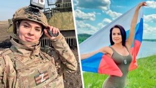 Anna Prokofjewa war eine fanatische Befürworterin des Ukraine-Krieges und drückte ihre Hingabe immer wieder in den sozialen Medien aus. So schrieb sie etwa: „Ich bin Russin, ich bin Patriotin, ich liebe mein Land und ich habe unsere Streitkräfte immer unterstützt.“ (Bild: Krone KREATIV/Instagram.com (2))