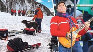 „Krone“-Recherchen ergaben: Ex-Skistar Ivica Kostelic wurde in Obertauern von einer Lawine verschüttet. (Bild: Krone KREATIV/Bergrettung Obertauern, GEPA)