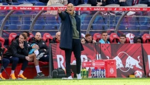Trainer Thomas Letsch war mit dem 2:1 gegen Blau-Weiß Linz nur sehr bedingt zufrieden. (Bild: Tröster Andreas)
