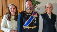Prinzessin Ingrid Alexandra feierte an diesem Dienstag ein besonderes Debüt: Sie durfte erstmals an einem Staatsbesuch teilnehmen. (Bild: Lise Åserud / NTB / picturedesk.com)