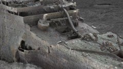 Während die Titanic am Meeresgrund zunehmend zerfällt, bewahren hochaufgelöste 3D-Scans die Geheimnisse der Tragödie. (Bild: Atlantic Productions/Magellan)