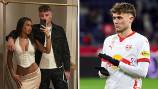 Bobby Clark mit seiner großen Stütze, Freundin Angel. (Bild: Krone KREATIV/Andreas Tröster, instagram.com/angelysiaa)