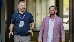 Zeljko Karajica und Helmut Kaltenegger (Bild: GEPA)