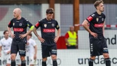 Betretene Gesichter bei den Admiranern (Bild: GEPA)
