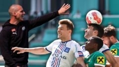 Rapid und Blau-Weiß Linz trennen sich 0:0. (Bild: Krone KREATIV/GEPA pictures/APA)