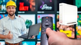 Mit einem kleinen Trick können Fritzbox-Besitzer – und mit etwas mehr Aufwand auch User anderer Router – Netflix, Disney+ und Co. vorgaukeln, von daheim darauf zuzugreifen. (Bild: Krone KREATIV/stock.adobe.com, AVM)