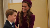Prinzessin Kate ist absolut zufrieden mit ihrem George! (Bild: AP/Yui Mok)