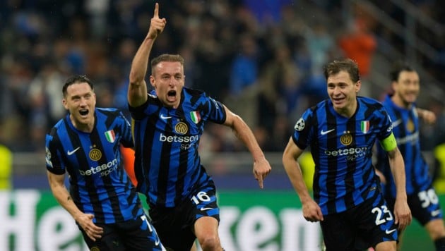 Inter setzt sich in einer hochklassigen und vor allem spannenden Halbfinal-Serie gegen Barcelona durch. (Bild: AP/Associated Press)