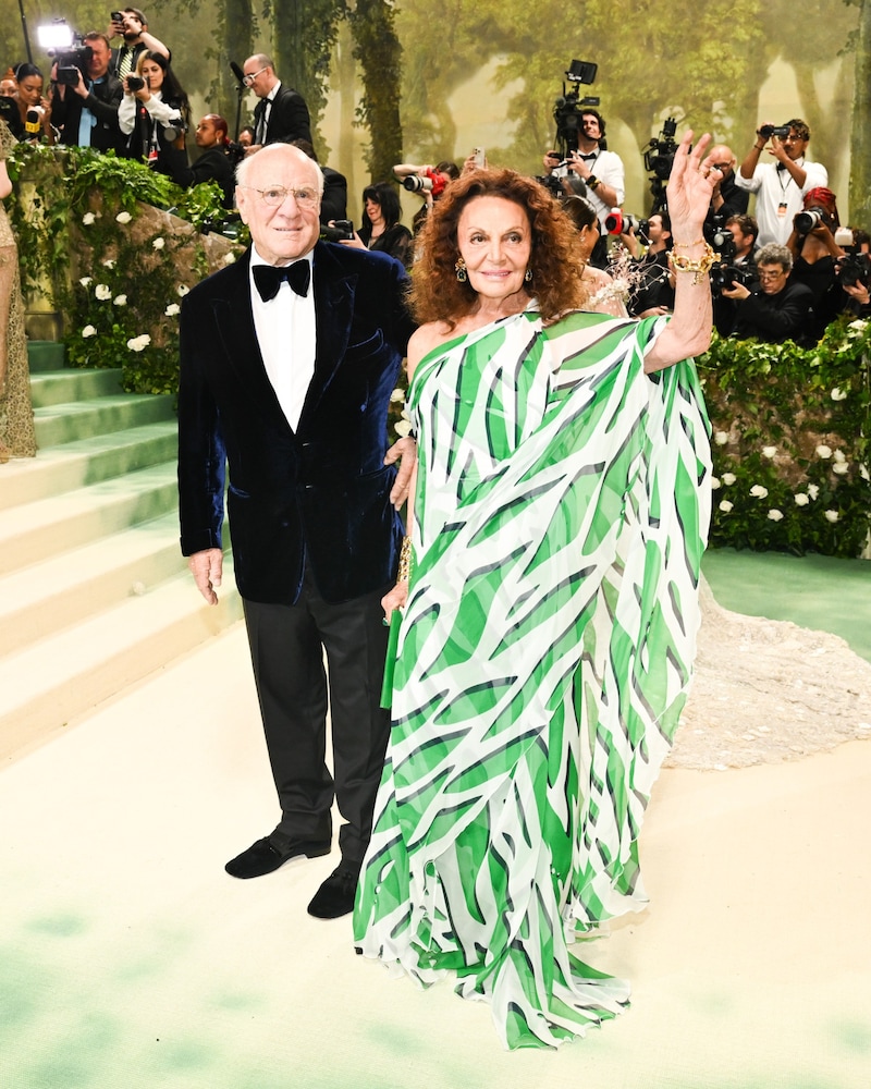 Das Paar bei der Met-Gala 2024 in New York (Bild: BFA / Action Press / picturedesk.com)