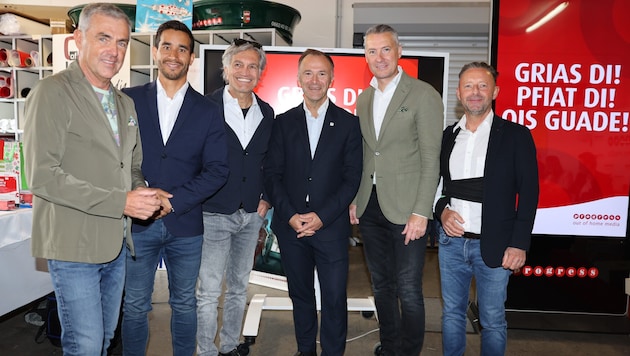 v.l.n.r.: Fred Kendlbacher, David Nowotny, Dieter Weber, Bernhard Auinger, Dominik Sobota, Ingo Robier.
