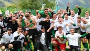 Mühlbach am Hochkönig jubelte über den zweiten Aufstieg in Folge.