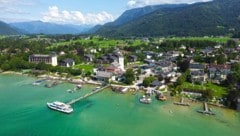Am Wolfgangsee kam es zu dem Unglück.