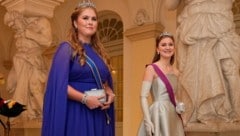 Hollands Kronprinzessin Amalia und Kronprinzessin Elisabeth von Belgien halten auch abseits von ...