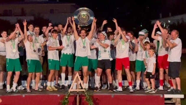 Starker Auftritt: Nußdorf in der 1. Klasse Nord.